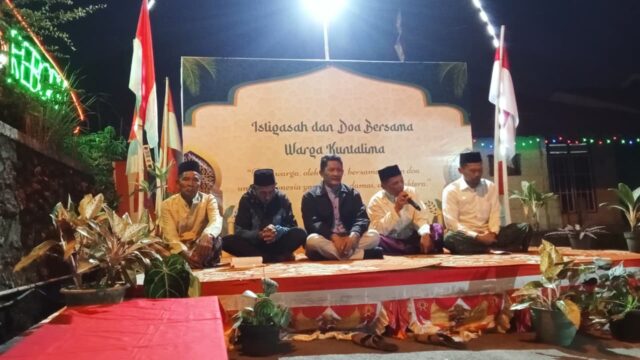 Malam Istighosah & Doa Bersama warga Kuntalima Reborn Karangreja